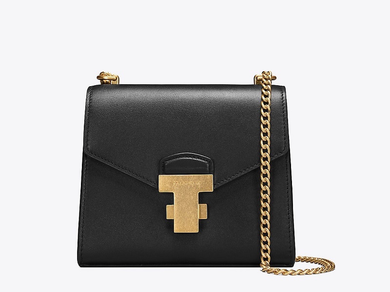 11518 TORY BURCH Juliette Chain Mini Bag BLACK |