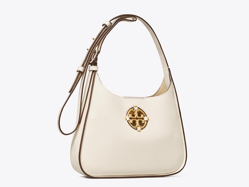 6110 TORY BURCH Miller Classic Small Shoulder Bag NEW IVORY |